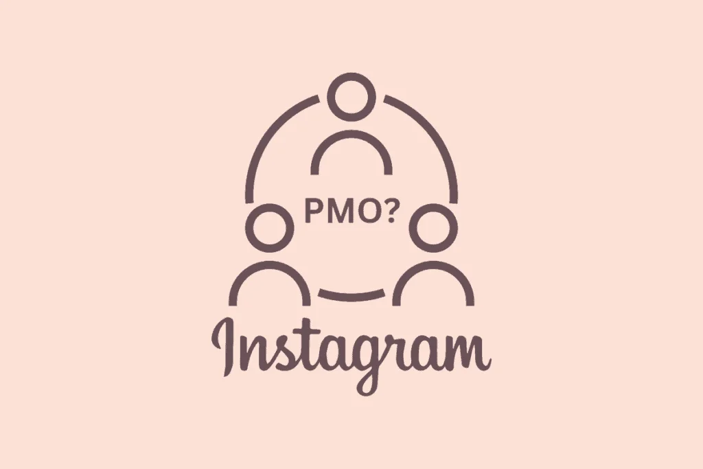 PMO mean on instagram