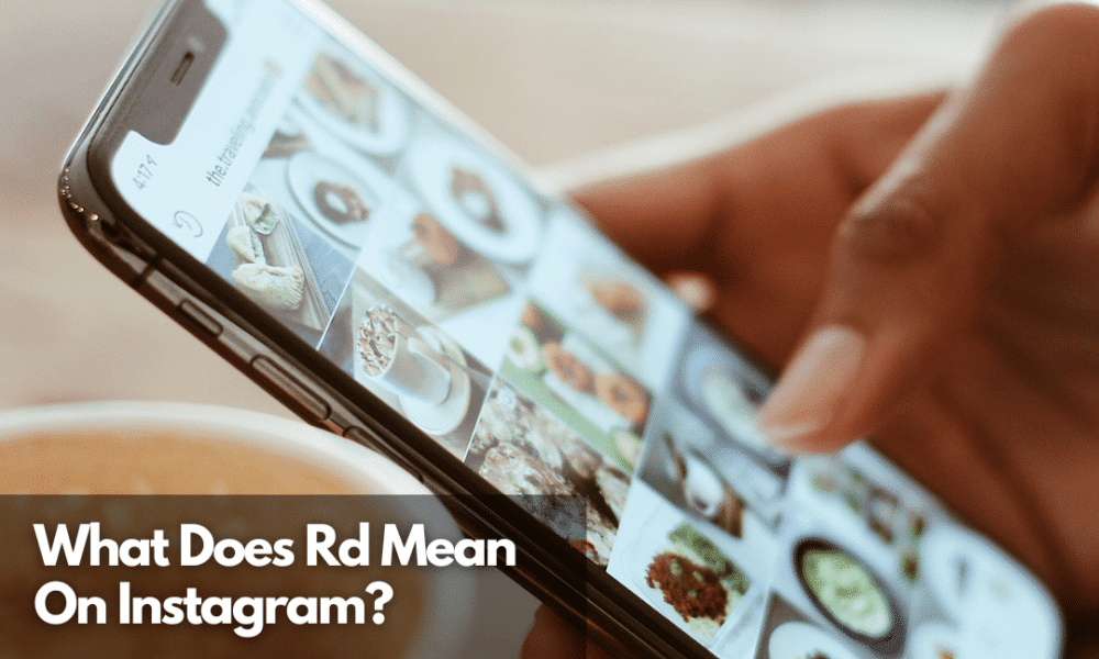 RD mean on Instagram