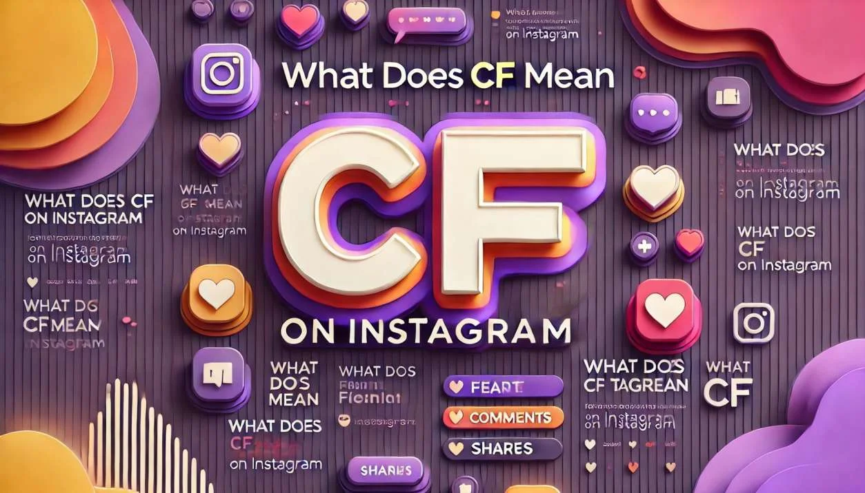 CF mean on Instagram